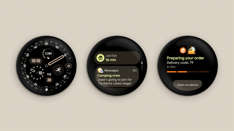 MIse &agrave; jour Wear OS 7 montres intelligentes suivi informations