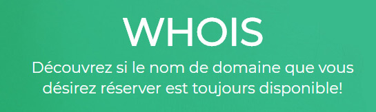 nom de domaine whois