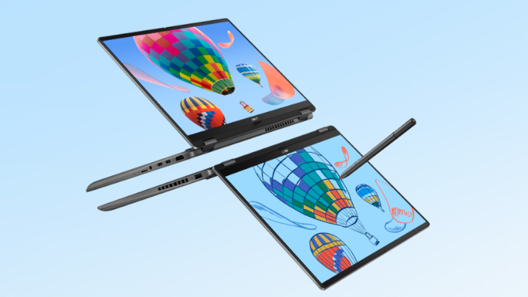 L'écran du ASUS Vivobook 16 Flip peut se plier sur 360 degrés. ASUS Vivobook16 Flip écran tactile