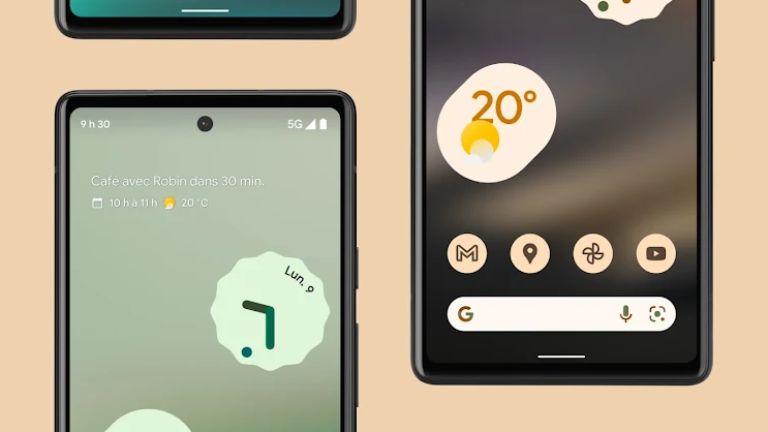 personnalisation interface google pixel 6a