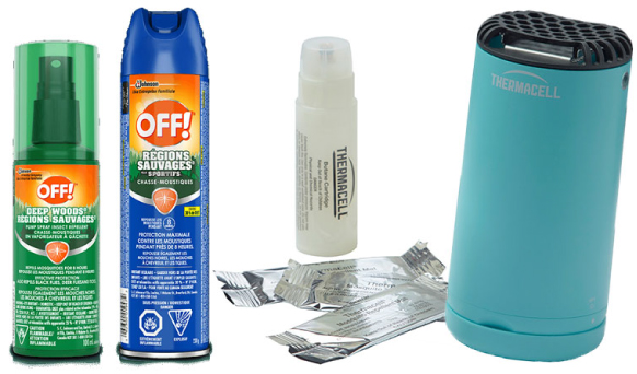 les produits chasse-moustique pour le camping