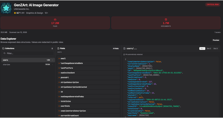Exemple application probl&eacute;matique sur Firehound