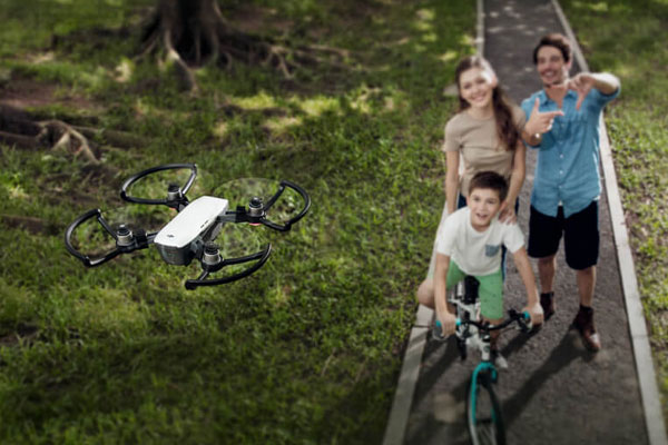 reconnaissance gestuelle drone spark