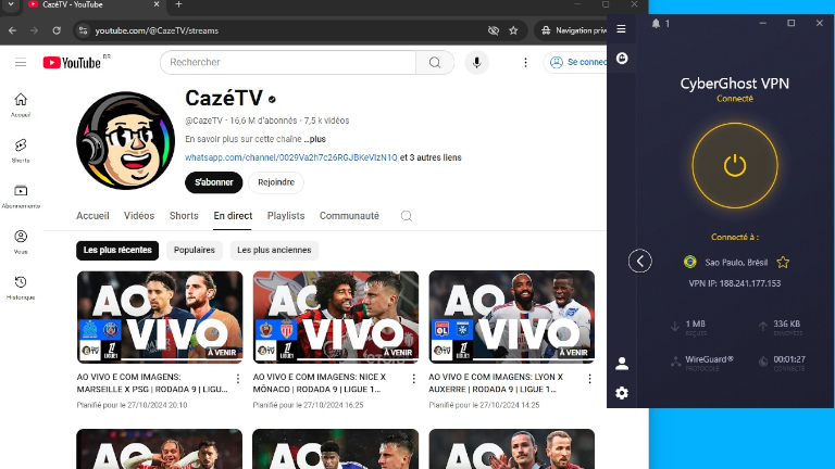 Regarder le foot de la Ligue 1 via un VPN