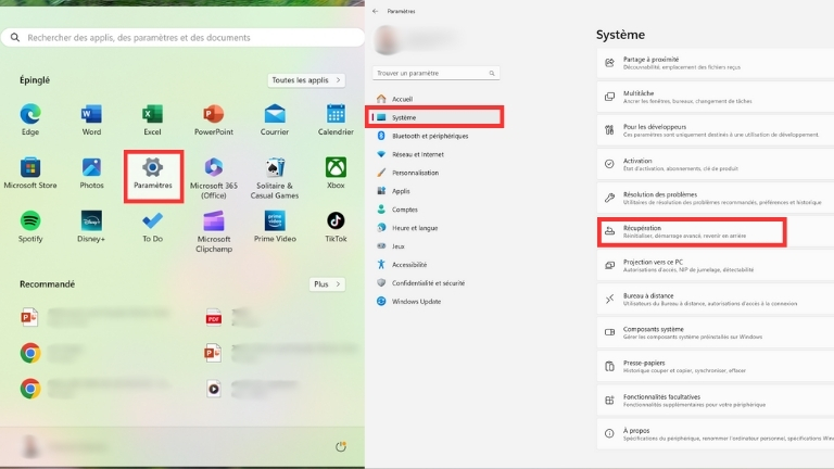 Étapes pour réinitialiser un ordinateur avec Windows 11 Étapes pour réinitialiser un ordinateur avec Windows 11