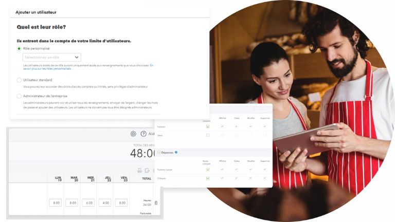 sécurité sauvegarde confiance Quickbooks en ligne Avancé
