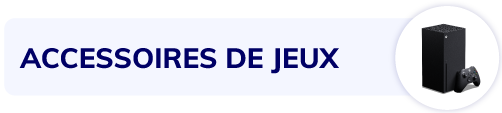 toutes les rabais sur les accessoires de jeux