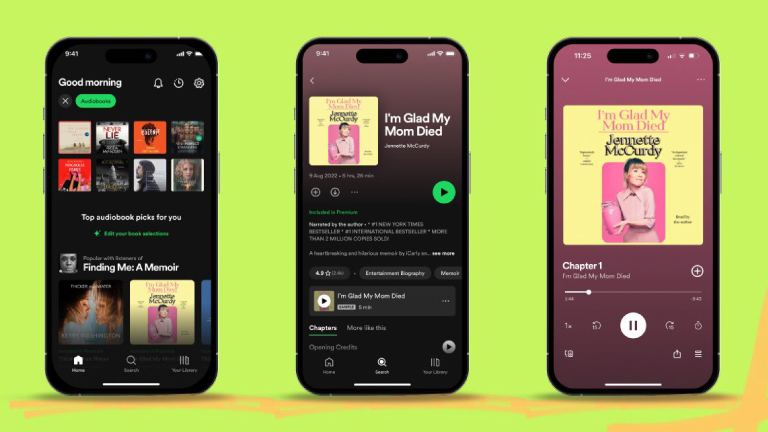 spotify interface