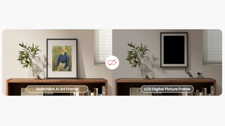 Switchbot Ai Art Frame batterie