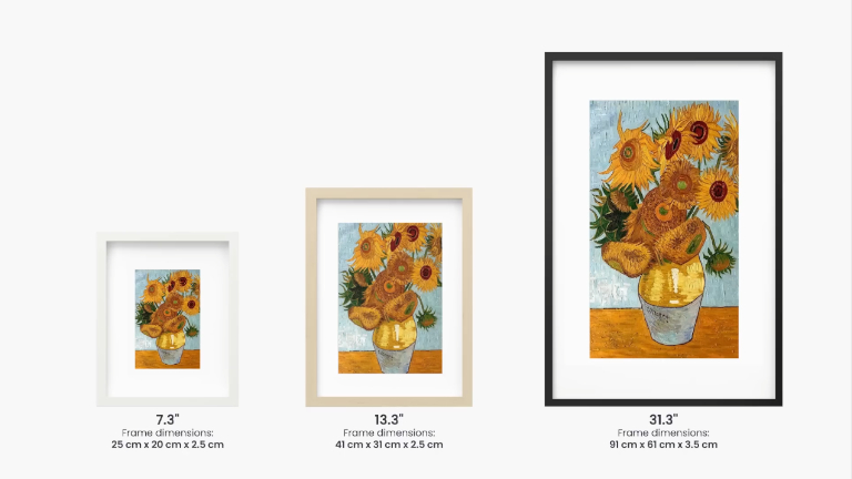 Switchbot Ai Art Frame formats
