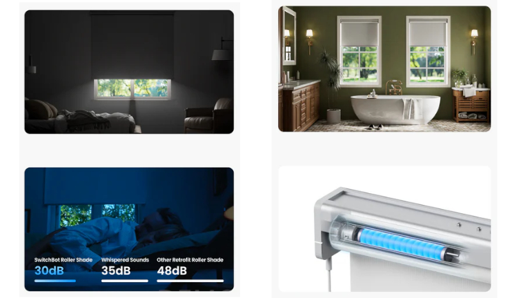 Roller Shade Switchbot maison