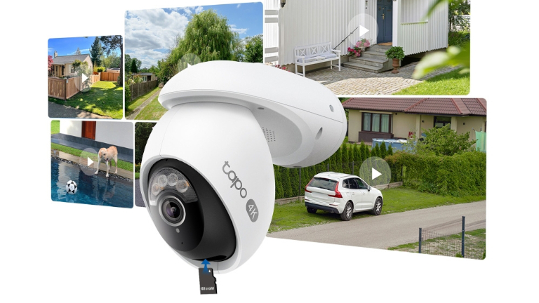 On peut enregistrer les vidéos sur une carte micro SD.