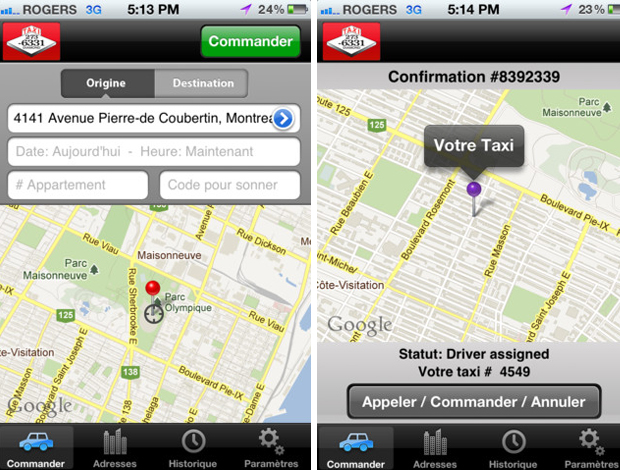 Application Taxi Diamond