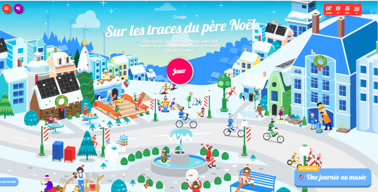 Sur les traces du Père Noël