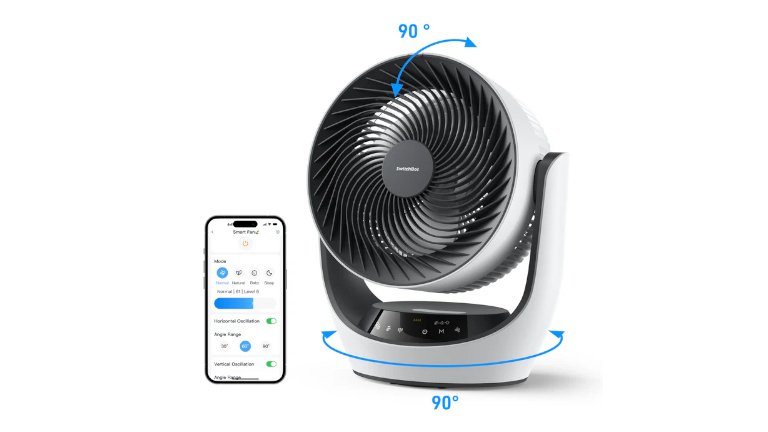 Ventilateur Switchbot contrôle application