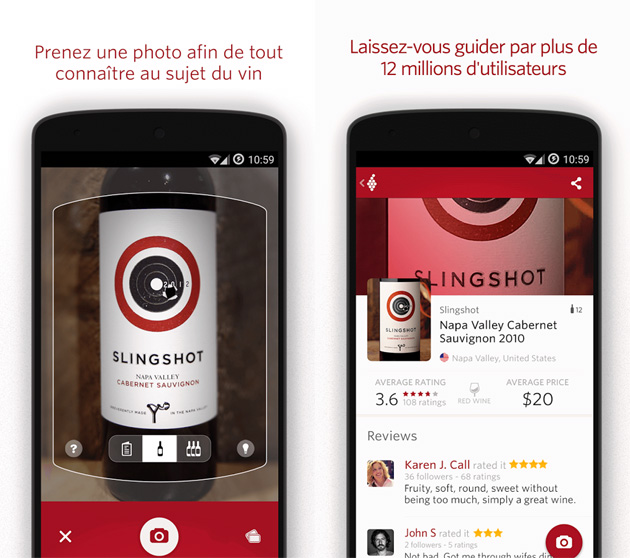Application Vivino