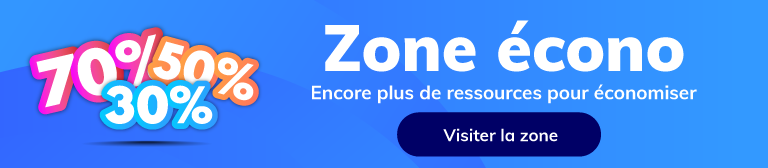visitez zone économie pour plus de rabais