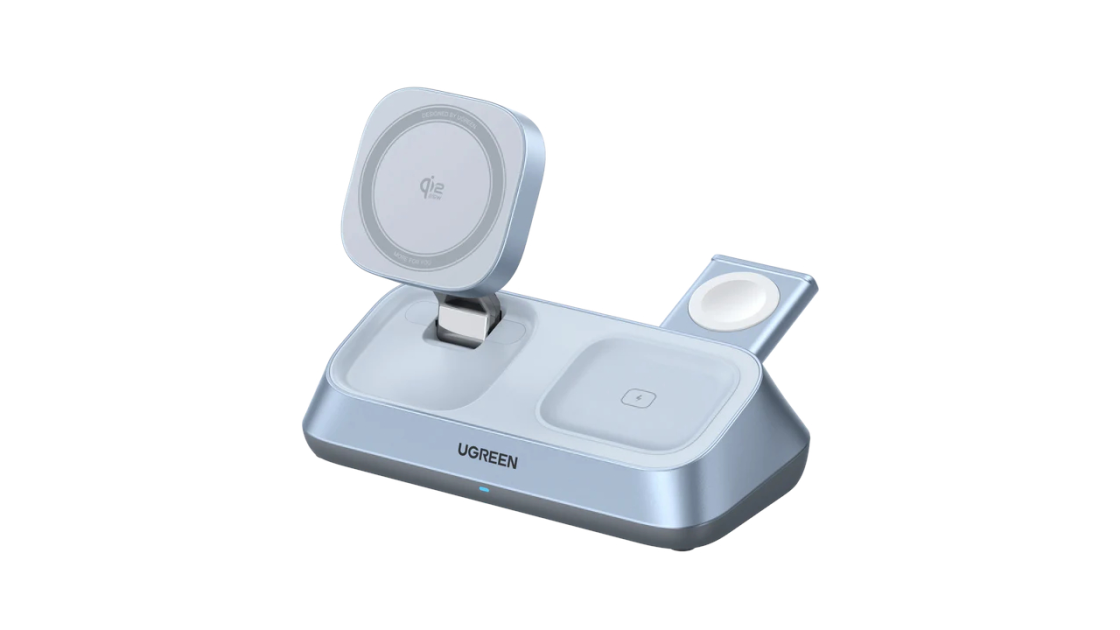 Support Magnétique Pour Téléphone UGREEN - À Fixer Sur Tableau De Bord (pad Collant) - Gris