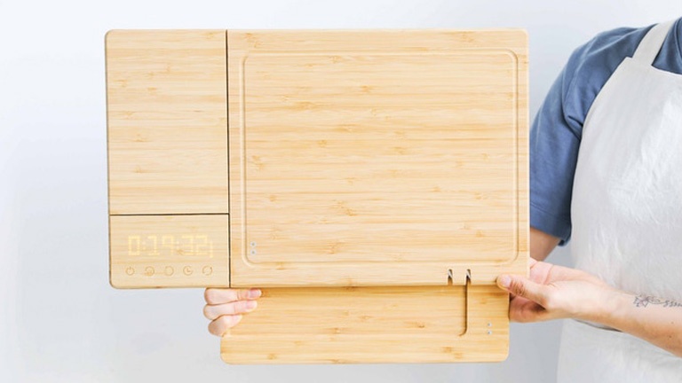 Cette planche à découper est l'outil de cuisine rêvé pour les repas