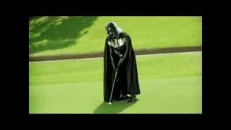 Darth Vader au golf