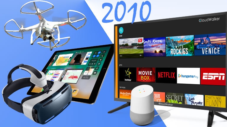 Top 10 des produits technos qui ont révolutionné la décennie 2010 Top 10 des produits technos qui ont révolutionné la décennie 2010