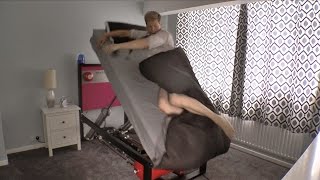 Incapable de sortir du lit le matin? Procurez-vous cette invention!