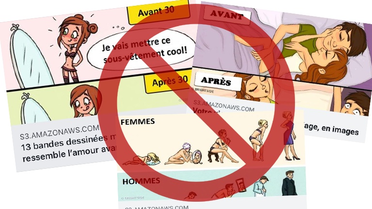 Mise en garde contre les publications Facebook de S3.AMAZONAWS.COM