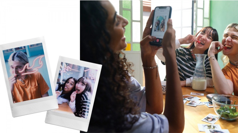 Imprimez et dynamisez vos photos prises sur téléphone ou tablette avec cette mini imprimante portative