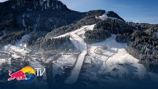 Descente sur la piste de ski la plus dangereuse du monde