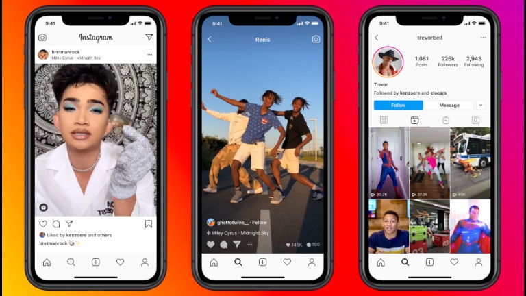 Instagram Reels débarque au Canada pour rivaliser avec Tik Tok