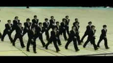 Compétition de marche synchronisée