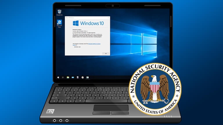 Importante faille de sécurité sur Windows 10 signalée par la NSA