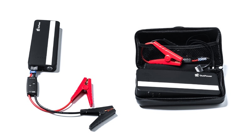 OutPower, le plus petit (et pratique) survolteur de batterie pour véhicules