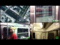 L'homme contre le métro