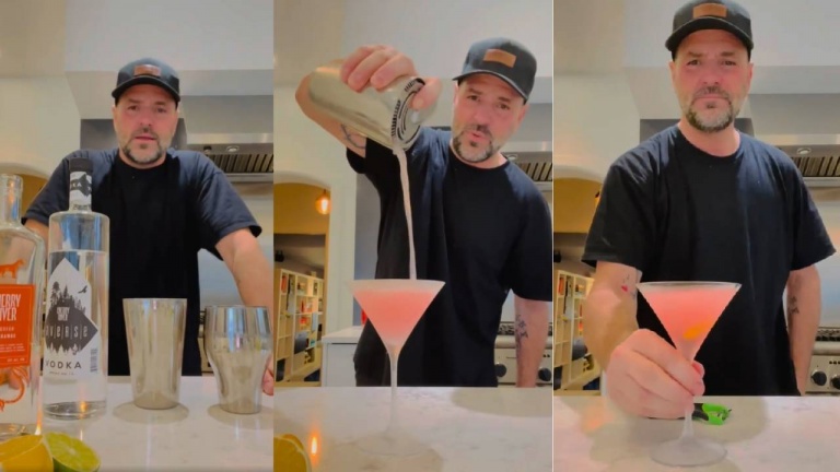 Recette du fameux Cosmo de Marc Dupré