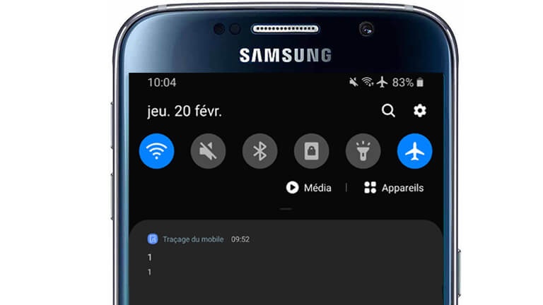Traçage du mobile: l'étrange notification sur les téléphones Samsung
