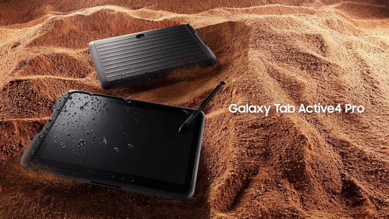 Galaxy Tab Active4: la tablette robuste conçue pour le travail tout-terrain
