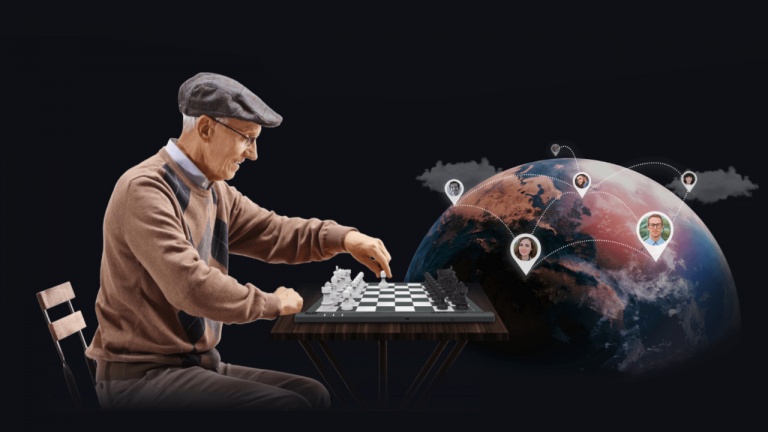 Jouez aux échecs contre n'importe qui dans le monde grâce à cet échiquier
