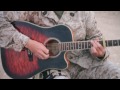 Chanson de Noël émouvante d'un militaire pour son épouse