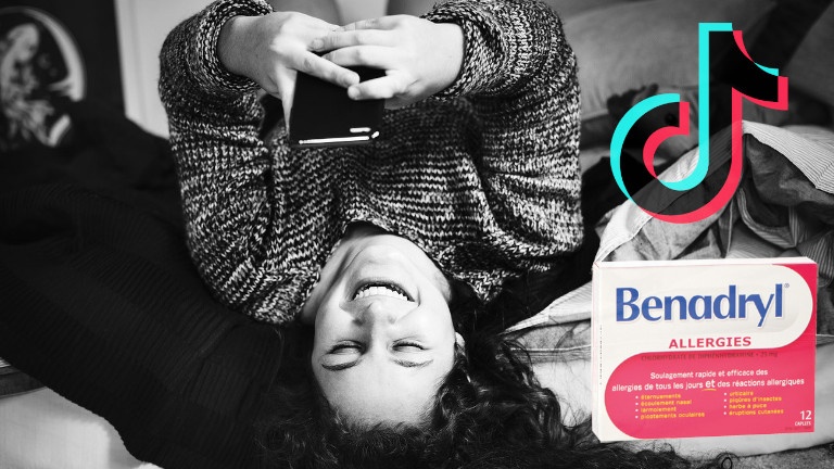 Défi Benadryl sur Tik Tok: un phénomène inquiétant après la mort d'une ado