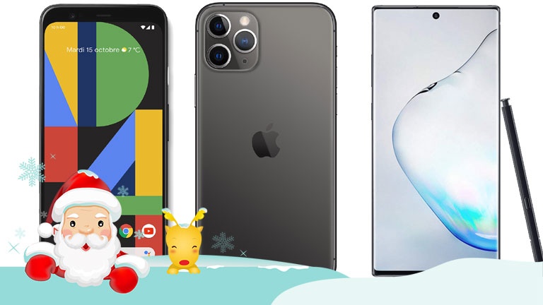 Idées-cadeaux de Noël: les meilleurs téléphones intelligents à s'offrir Idées-cadeaux de Noël: les meilleurs téléphones intelligents à s'offrir