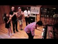 Cinq pianistes et un seul piano pour une reprise de «Get Lucky» 