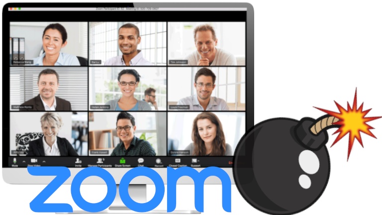 Zoom s'attaque au ZoomBombing avec deux correctifs de sécurité