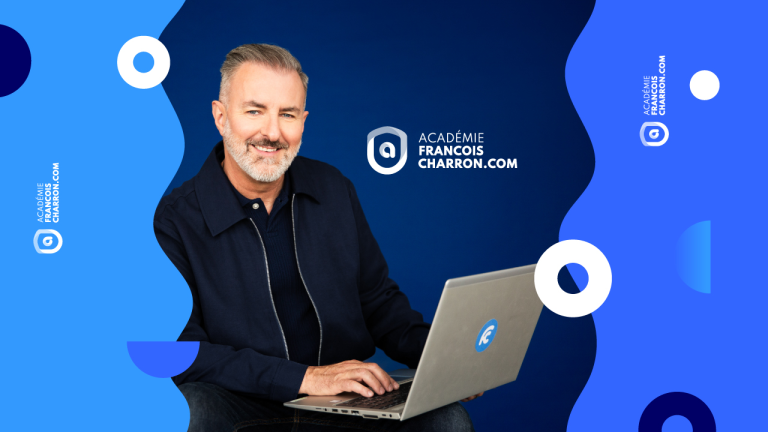 Inscrivez-vous sur ma nouvelle Académie françoischarron.com