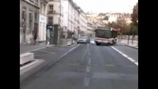 Faux accident de bus à Lyon