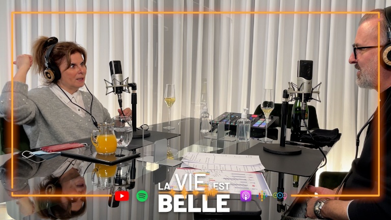 Extrait Ep. 37 -  Guylaine Tremblay raconte son anecdote au Vatican à François Charron