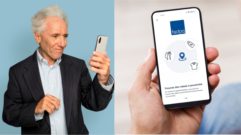 Obtenez des rabais du réseau de la FADOQ grâce à leur application mobile