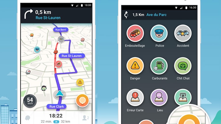 Trouvez une station-service et évitez le trafic avec cette app!