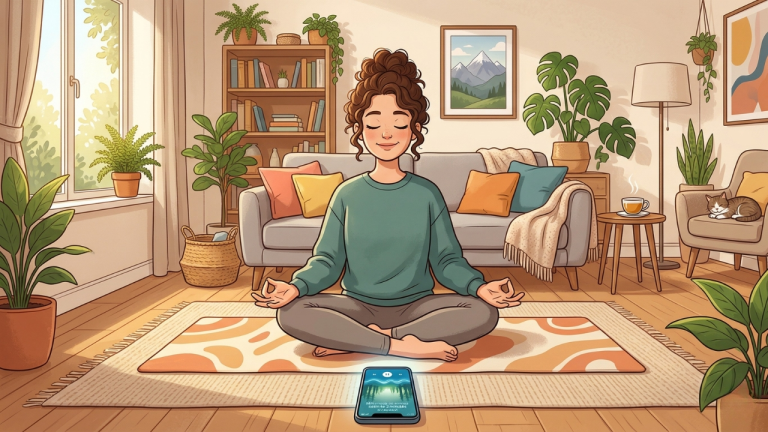 Les meilleures applications pour la méditation à la maison