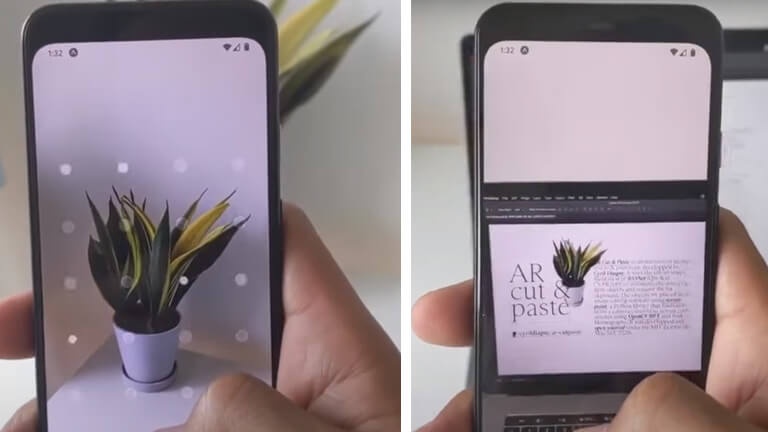 Une vidéo montrant les capacités de la réalité augmentée devient virale